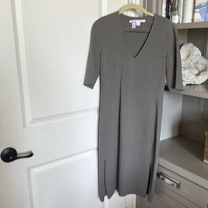Diane Von Furstenberg Gray Dress
